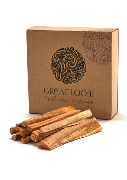 Great Loom Palo Santo Ağaç Tütsü 48 gr (4-5 Adet) %100 Doğal