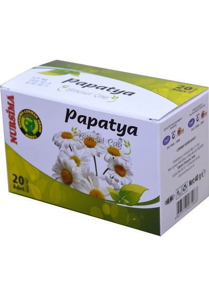Papatya Çayı 20'li