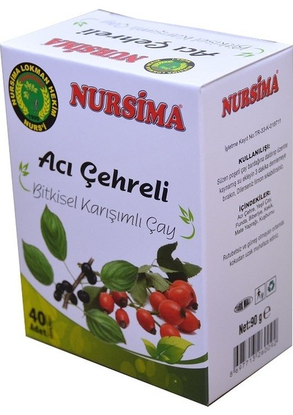 Acı Çehreli Çay 40'lı
