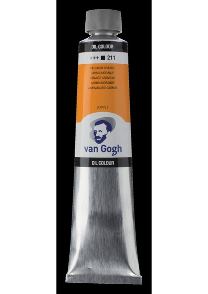 Yağlı Boya 200 ml No:211 Cadmium Orange