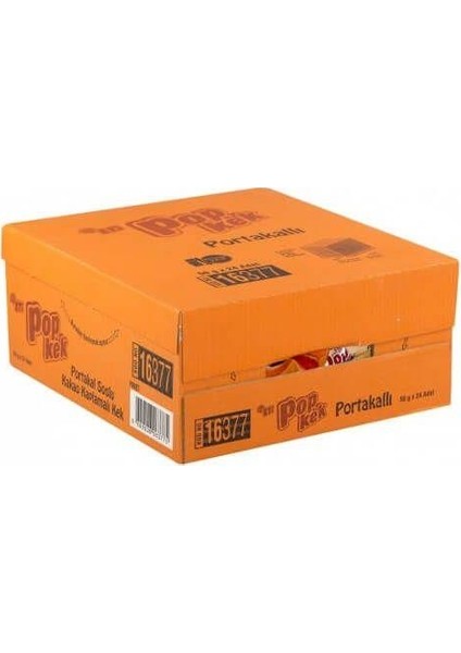 Portakallı Popkek 60 gr x 24