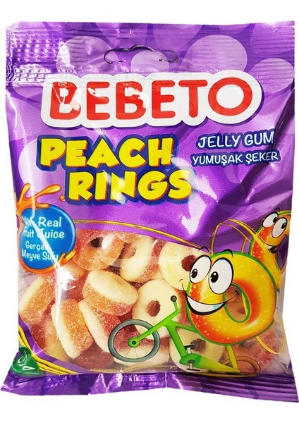 Peach Rings 80 gr x 12