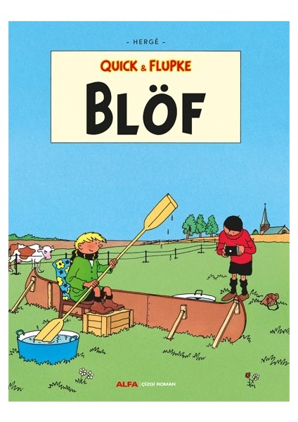 Blöf (Ciltli Kutulu) - Herge