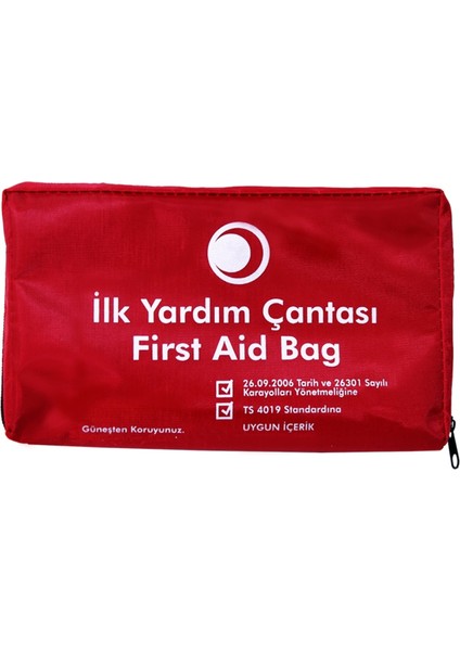 Yönetmeliğe Uygun İlk Yardım Çantası