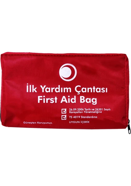 Yönetmeliğe Uygun İlk Yardım Çantası