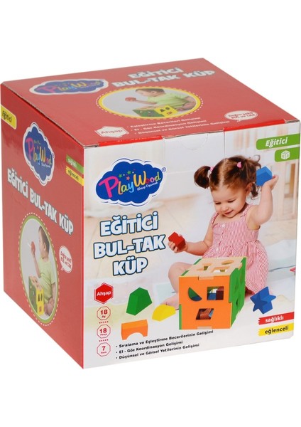 ONY-355 AHŞAP Eğitici Bultak Küp