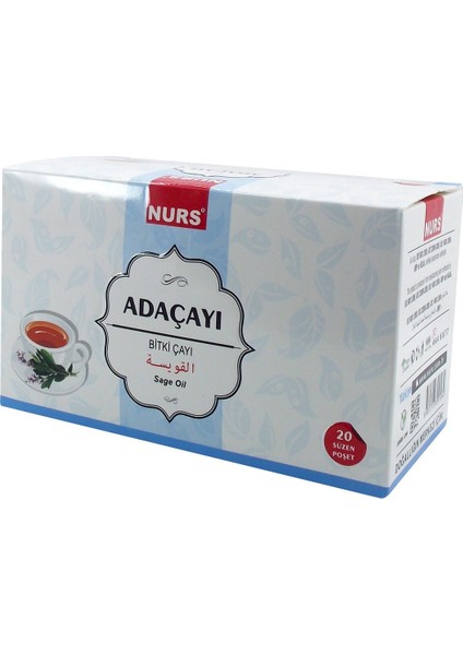 Adaçayı Bitki Çayı 20 Adet