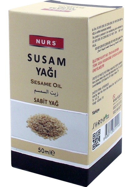 Susam Yağı 50 ml