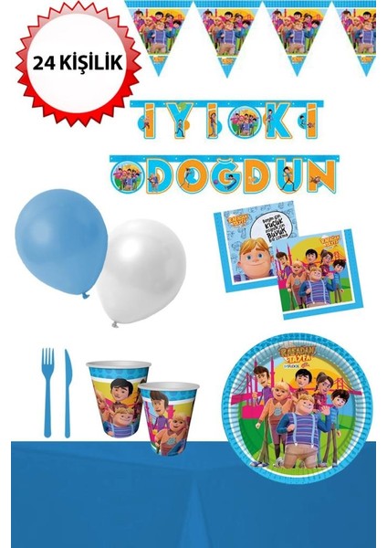 Rafadan Tayfa Parti Seti 24 Kişilik