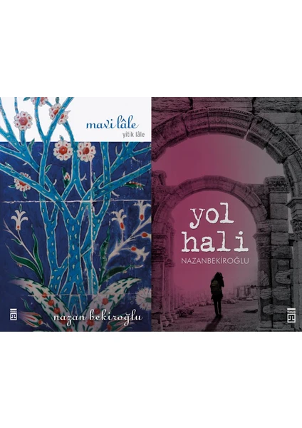 Mavi Lale - Yol Hali - Nazan Bekiroğlu - 2 Kitap Set