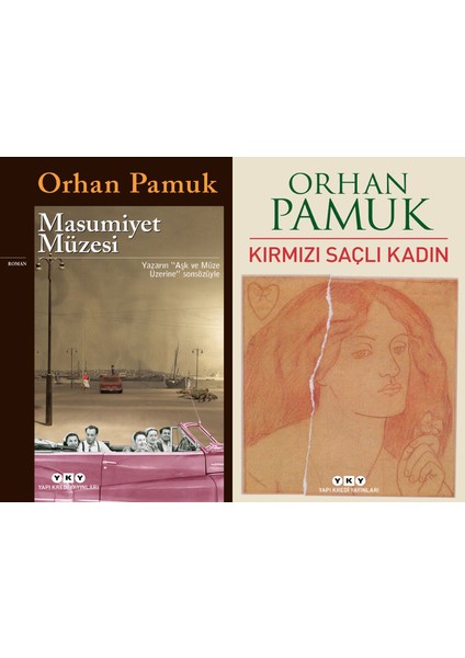 Masumiyet Müzesi - Kırmızı Saçlı Kadın - 2 Kitap - Orhan Pamuk
