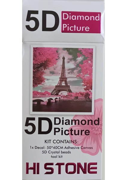 5D Boncuklu Taşlı Mozaik Elmas Goblen Pano Tablo Resim Puzzle 50 x 40 cm fiyatları