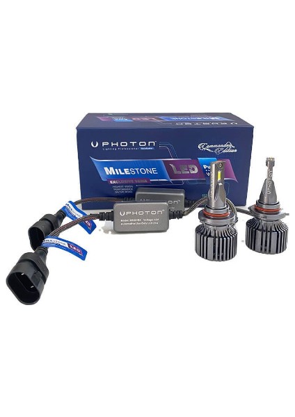 Yeni Seri Photon Mılestone Plus3 Hb3 LED Xenon Oto Ampulü Commander Fardoktoru