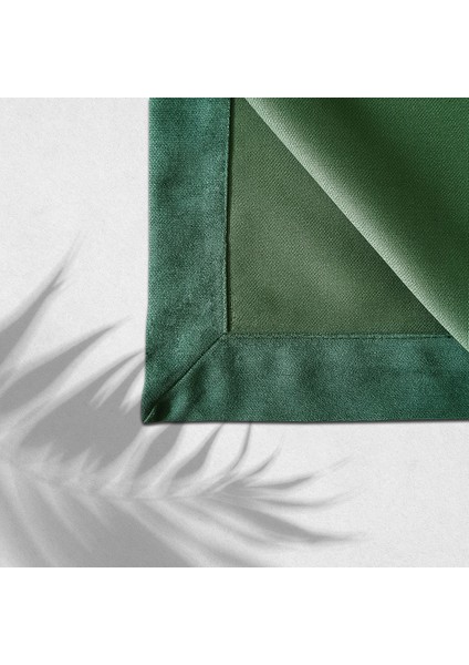 Kadife Dokulu Masa Örtüsü Yeşil 140x220cm 14573 modelleri