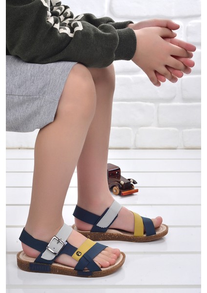 Kiko Şb 2517-26 Orto Pedik Erkek Çocuk Sandalet Terlik