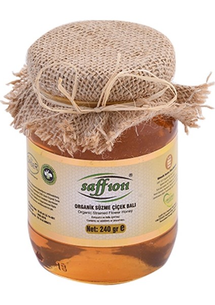 Saff 1011 Süzme Çiçek Balı, 240 gr.