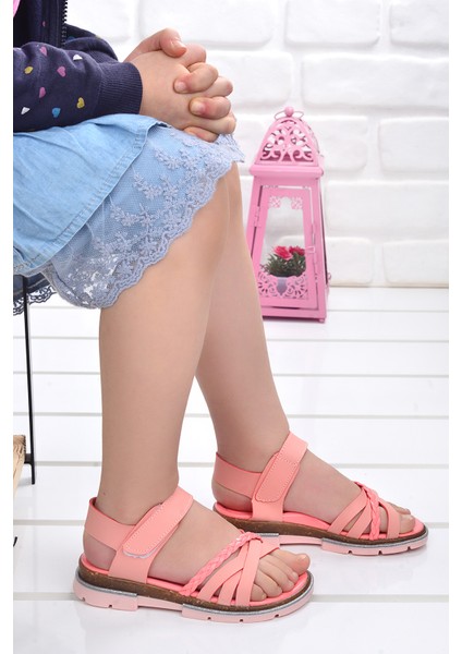 Kiko Şb 2469-78 Kız Çocuk Sandalet Terlik