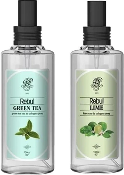 Green Tea 100 ml +Rebul Lime 100 ml