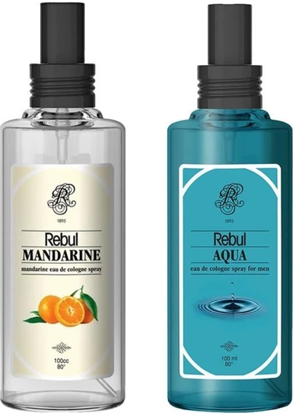 Aqua 100 ml +Rebul Mandarine 100 ml