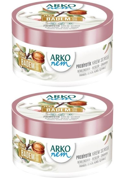 Nem Prebiyotik Krem Serisi Badem Sütü 250 ml X2