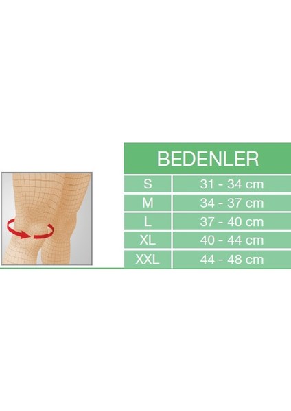 Keskin Orlex  Orx-Dz 23 Artroskopi Sonrası Dizlik