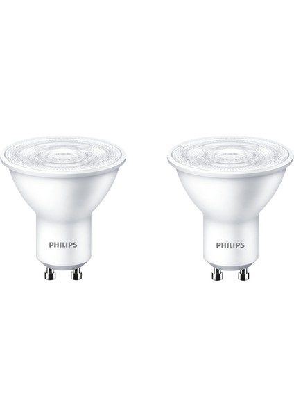 Essential 3.2-40W Sarı Işık 3000K GU10 LED Spot Ampul 2 Adet
