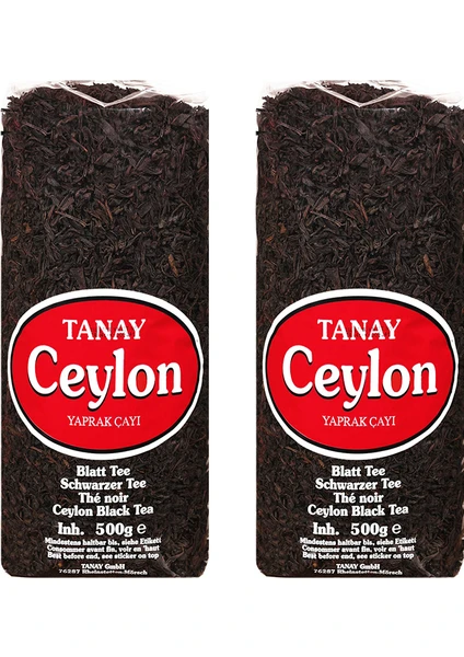 Tea Ceylon Yaprak 500 gr x 2