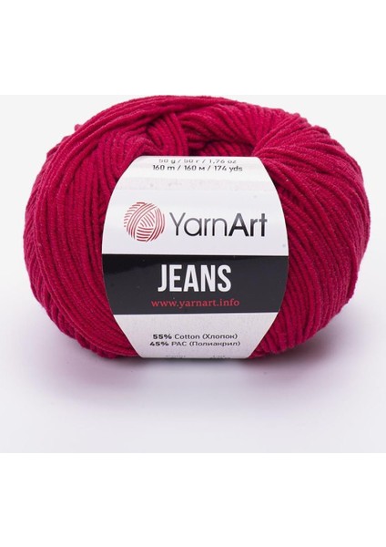 Jeans Koyu Kırmızı - 51