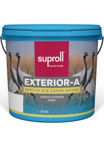 Extreıor-A Akrilik Dış Cephe Boyası 20 Kg Tuğla 729