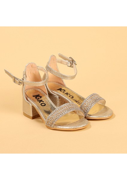 Kiko 761 Çatlak Günlük Kız Çocuk 3 cm Topuk Sandalet Ayakkabı modelleri