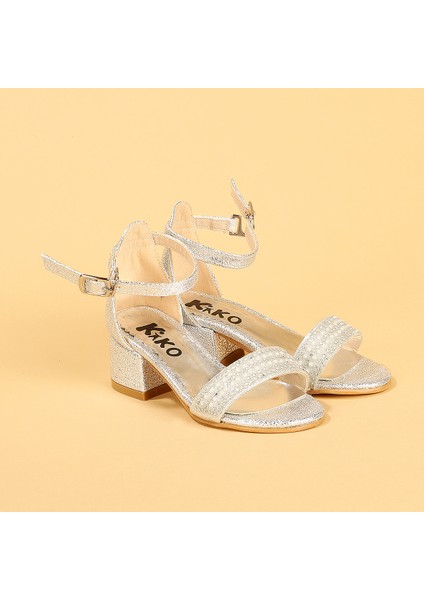 Kiko 765 Çatlak Günlük Kız Çocuk 3 cm Topuk Sandalet Ayakkabı modelleri