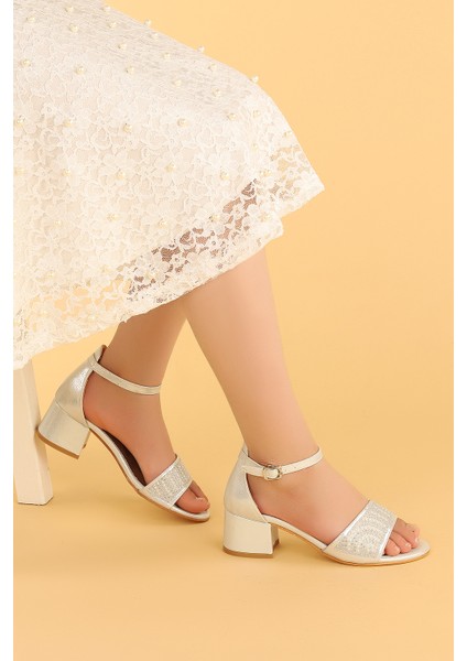 Kiko 765 Vakko Günlük Kız Çocuk 3 cm Topuk Sandalet Ayakkabı