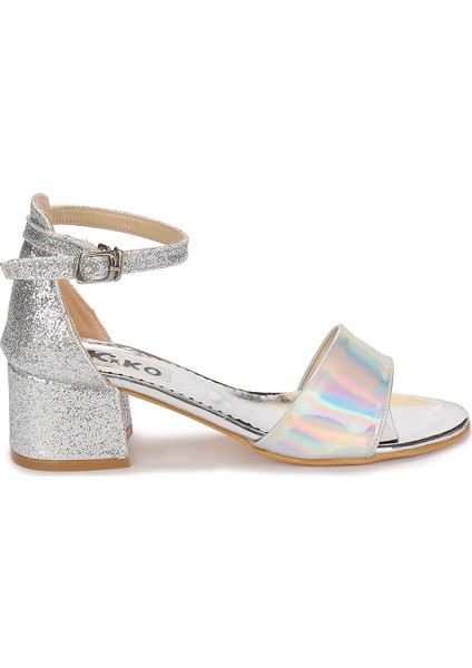 Kiko 768 Ayna Kum Günlük Kız Çocuk 3 cm Topuk Sandalet Ayakkabı fırsatları