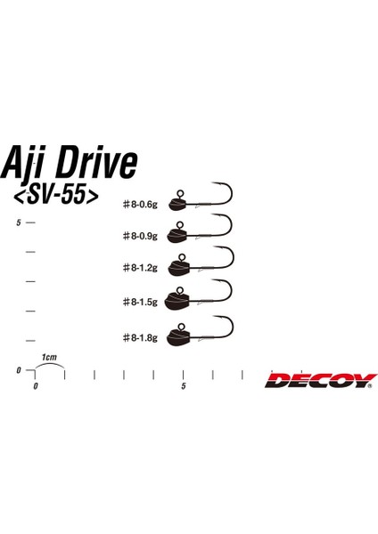 Sv-55 Aji Drive Jighead