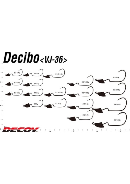 Vj-36 Violence Decibo Jig Head