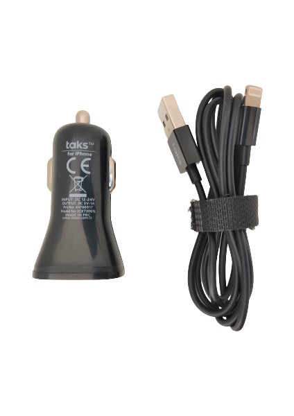 Lıghtnıng USB Kablolu Araç Şarjı