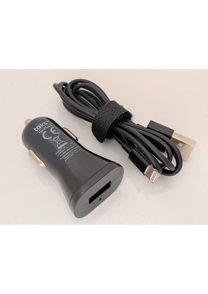Lıghtnıng USB Kablolu Araç Şarjı