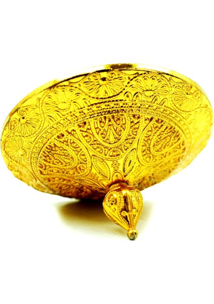PY8801 Döküm Dekoratif Gold Lokum ve Şekerlik Obje
