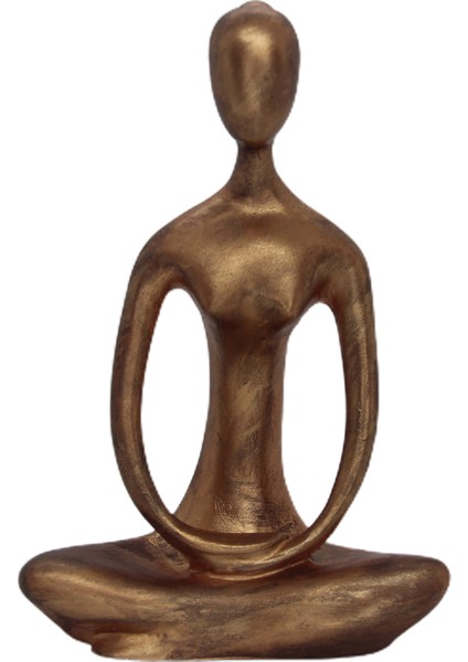 Yogacı Kız Heykel Biblo