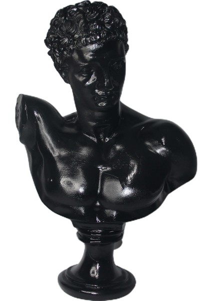 Hermes Büst Heykel Biblo Dev Boy