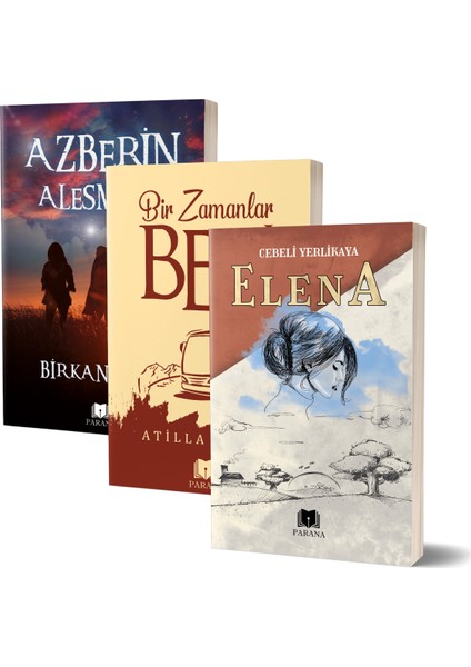 Azberin Alesmera-Bir Zamanlar Ben- Elena (3 Kitap)