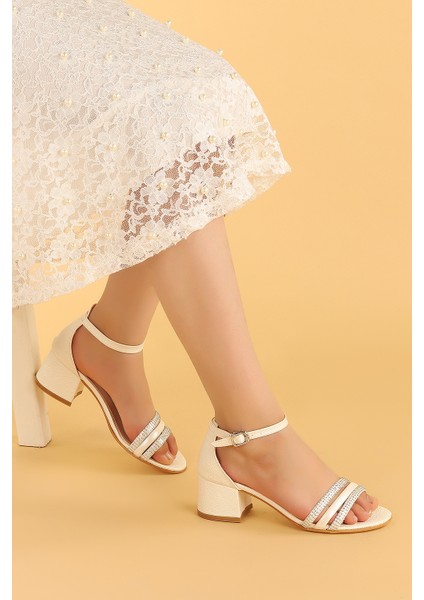 Kiko 766 Çatlak Günlük Kız Çocuk 3 cm Topuk Sandalet Ayakkabı
