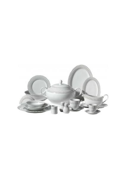 A8008 Bıanca Collectıon 86 Parça 12 Kişilik Yemek Takımı (Yuvarlak) fiyatları