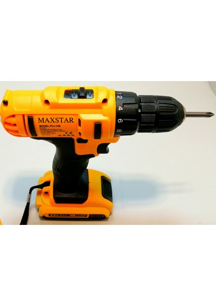 24V Şarjlı Matkap - Maxstar