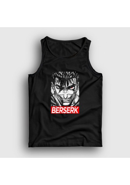 Unisex Siyah Rage Anime Berserk Atlet