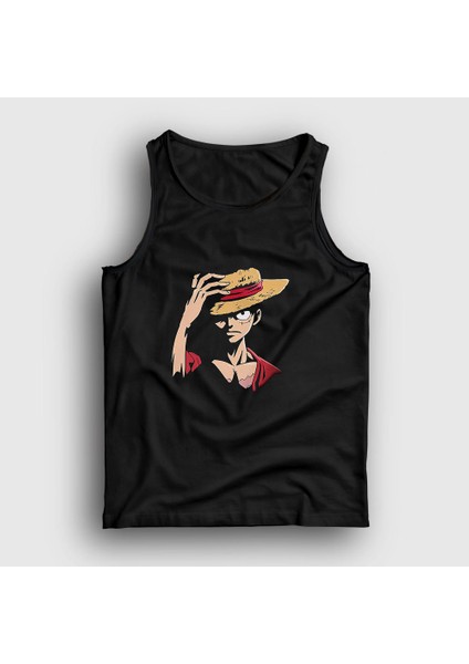 Unisex Siyah Luffy Anime One Piece Atlet
