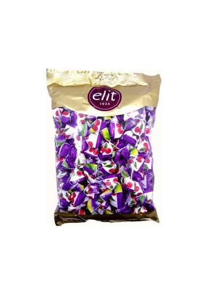 Elit Kiraz Dolgulu Torbacık Şeker 1000 gr