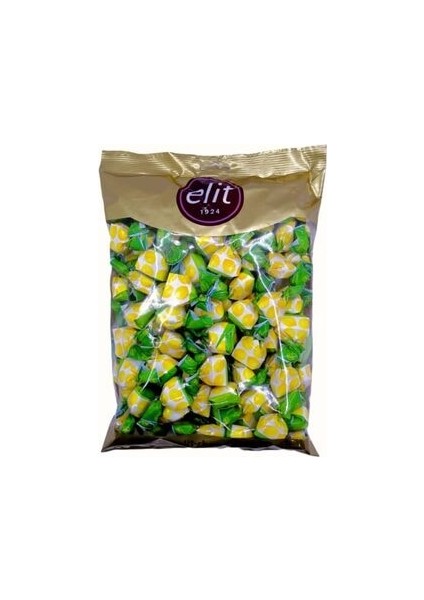 Elit Limon Dolgulu Torbacık Şeker 1000 gr