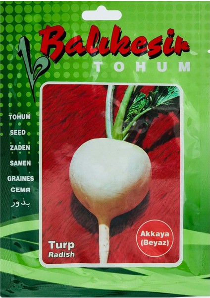 Balıkesir Turp Tohumu Beyaz 25 Gr Akkaya