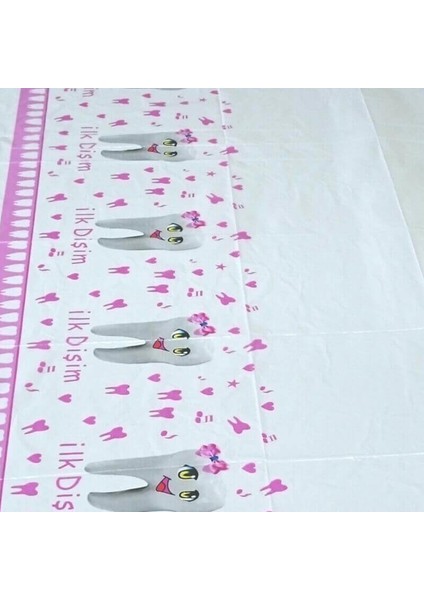 Diş Buğdayı Masa Örtüsü, 180 cm x 120 cm, Pembe